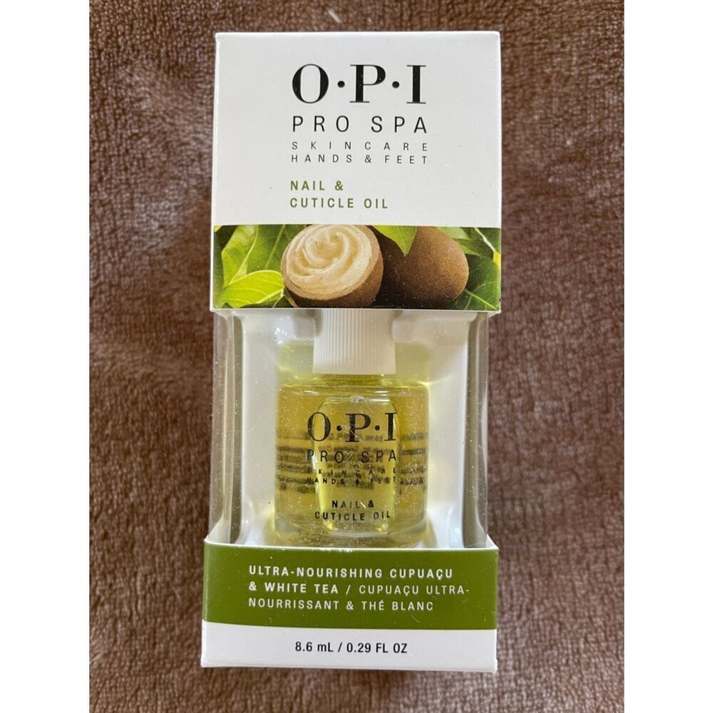 O•P•I Pro Spa Nail & Cuticle Oil - Ultra-Nourishing Cupuaçu and White Tea